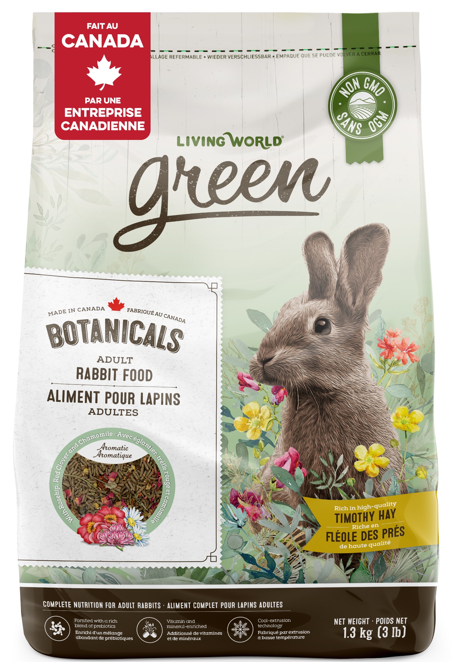 Aliment Botanicals pour lapins adultes