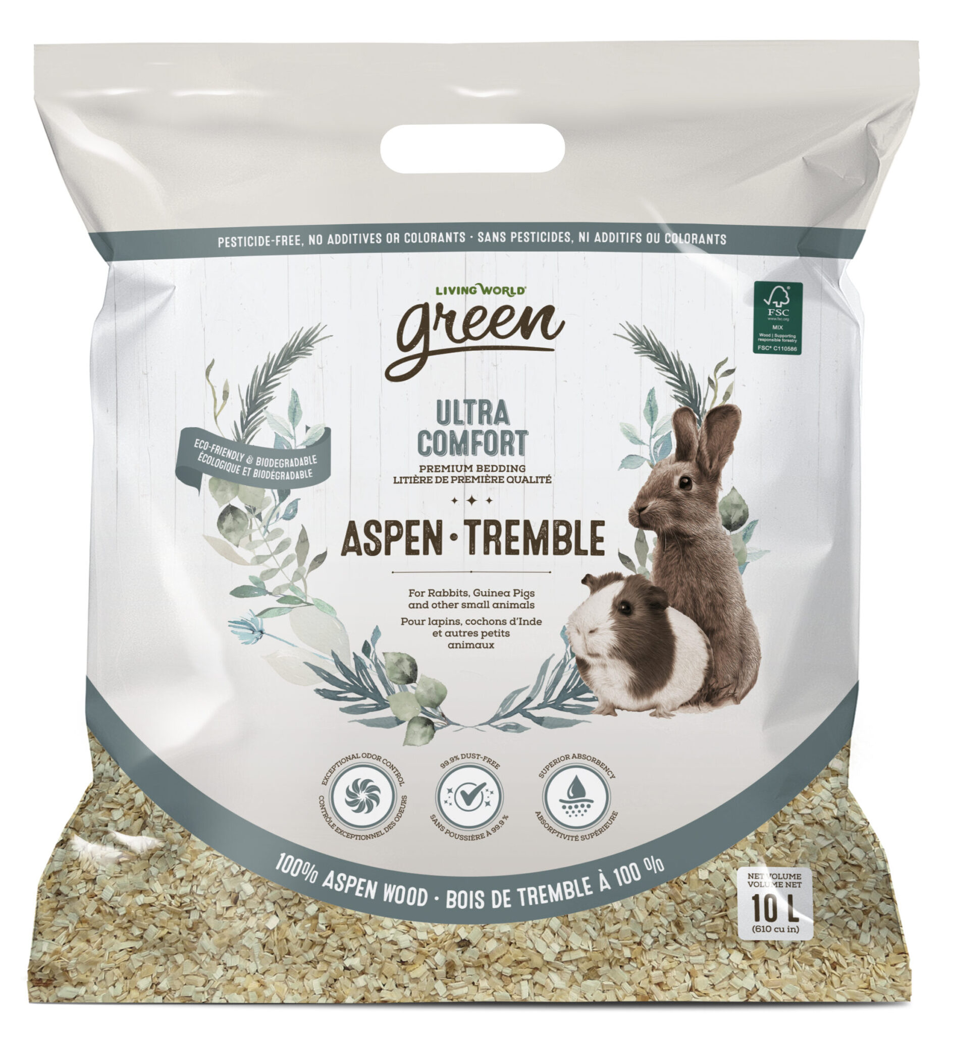 Litière de bois de tremble Ultra Comfort