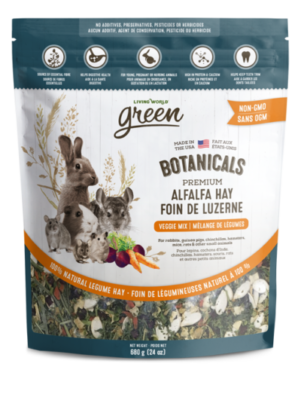 Botanicals Premium Alfalfa Hay – Veggie Mix