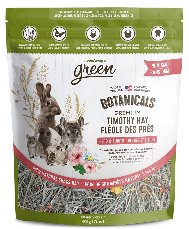 Botanicals Timothy Hay – Herb & Flower Mix