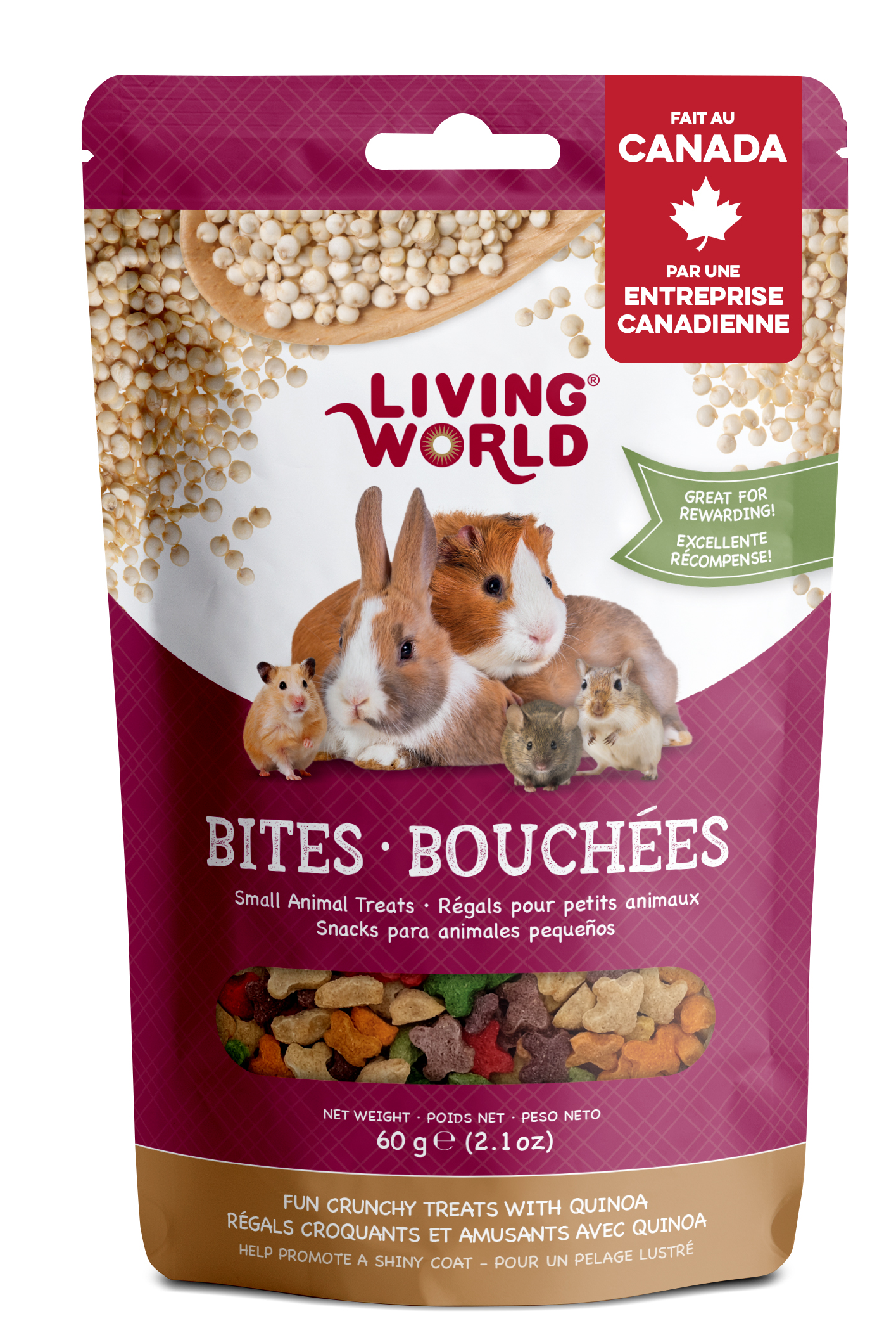 Gâteries croquants – Bouchées au quinoa