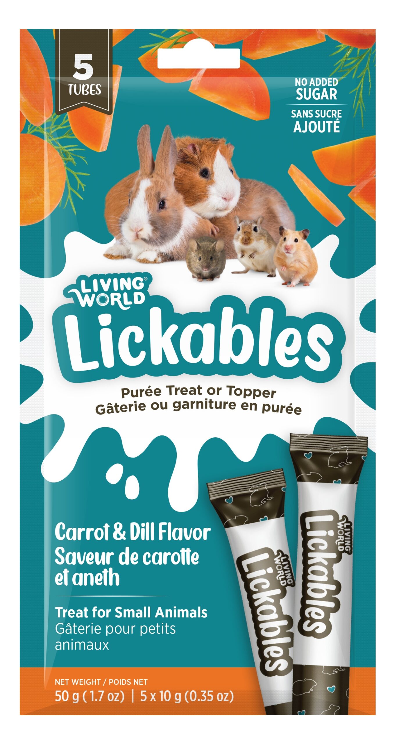 Lickables Treat – Carrot & Dill