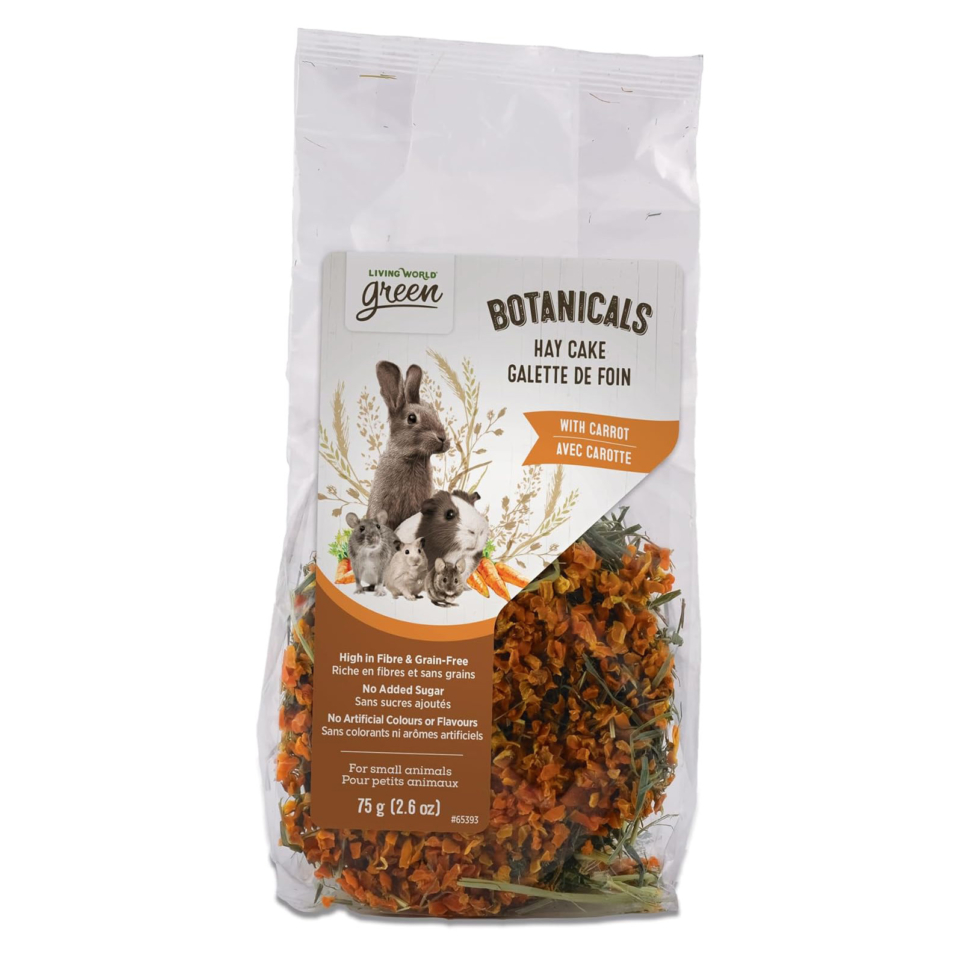 Hay cake carrot front