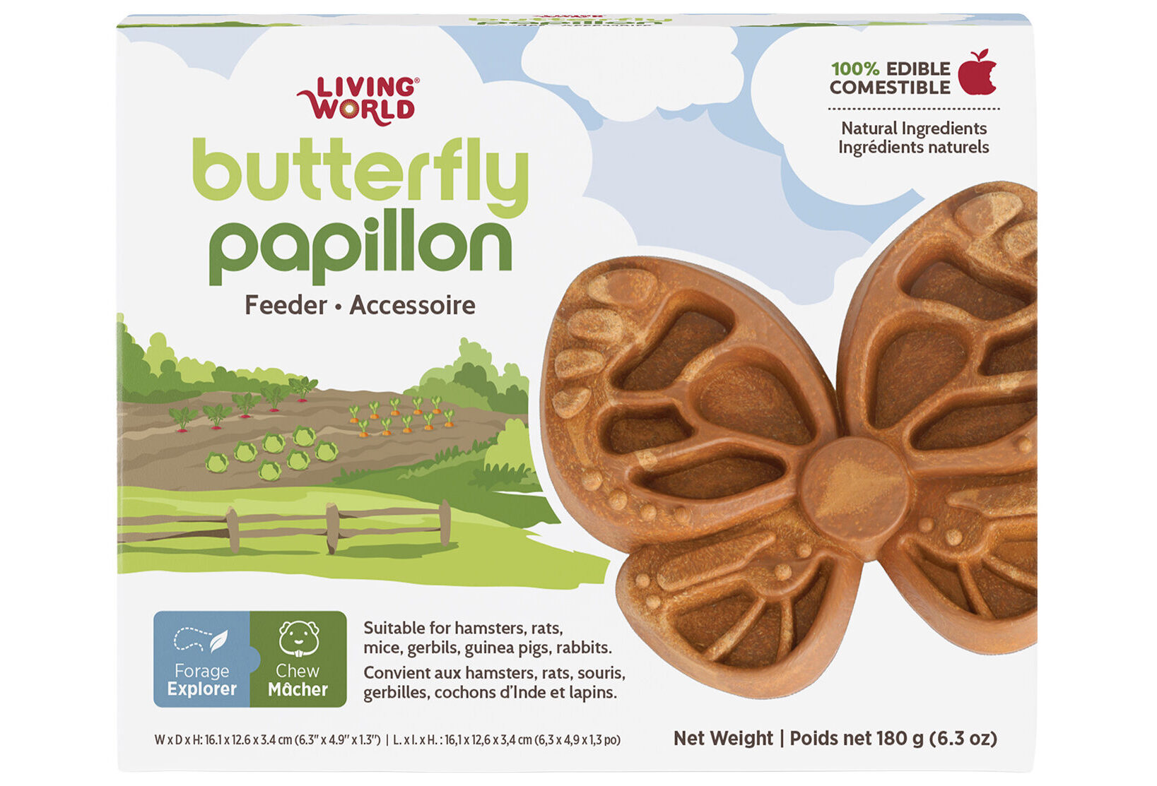 Living World Edible Butterfly Feeder
