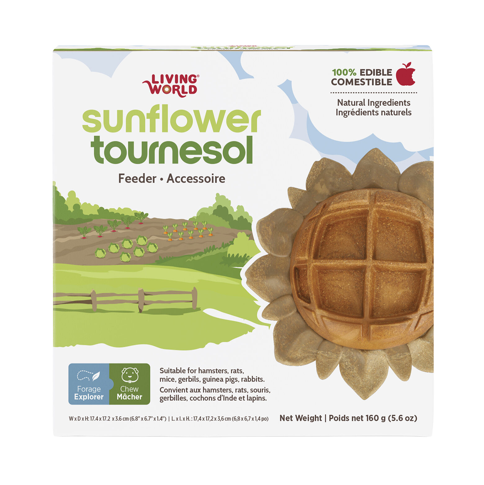 Living World Edible Sunflower Feeder